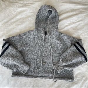Onzie Flow Grey and Black Hoodie